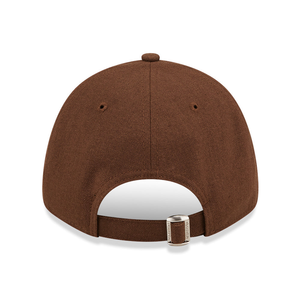 New Era 9FORTY New York Yankees Baseball Cap - MLB Linen - Rust-White