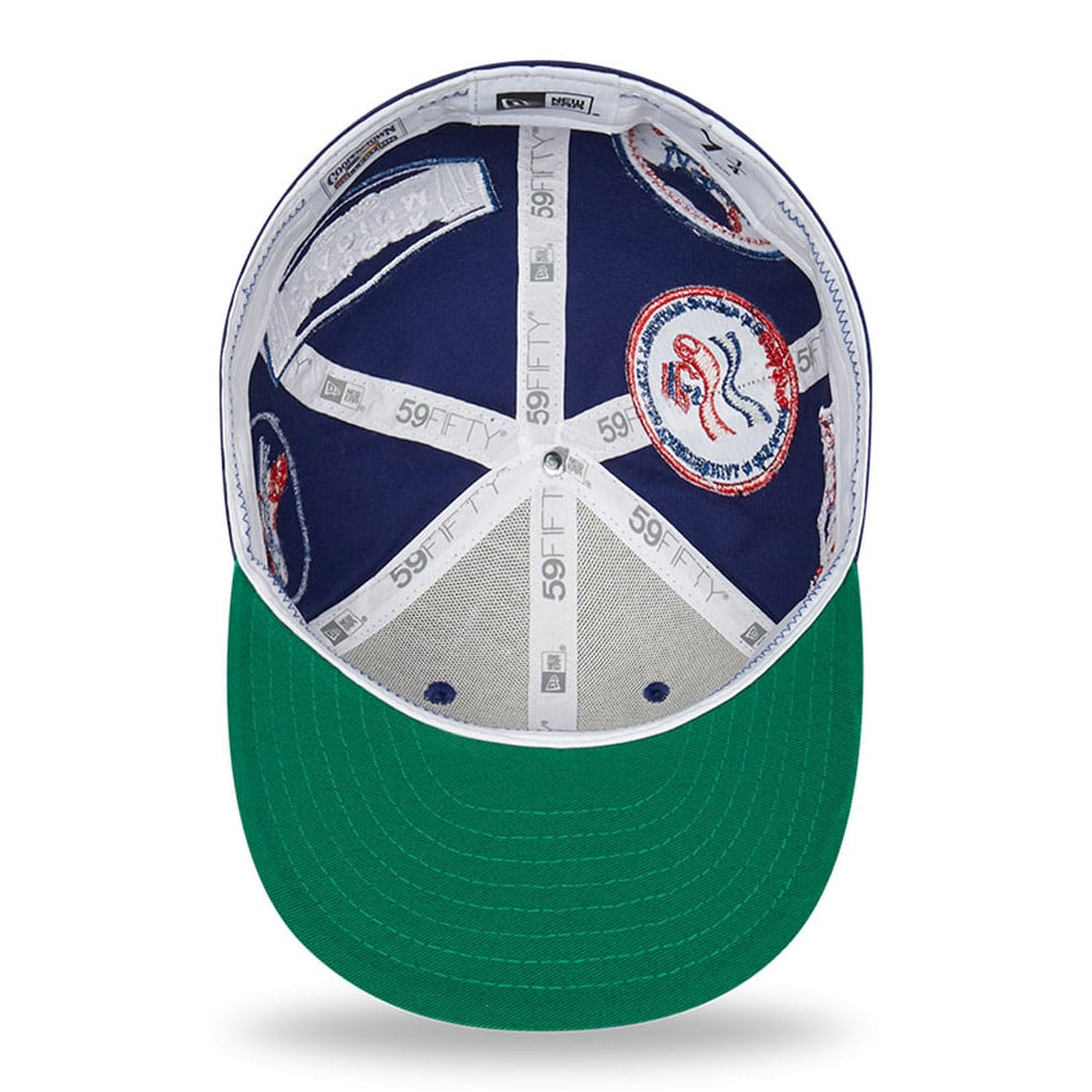 New Era 59FIFTY L.A. Dodgers Baseball Cap - MLB Cooperstown Patch - Blue