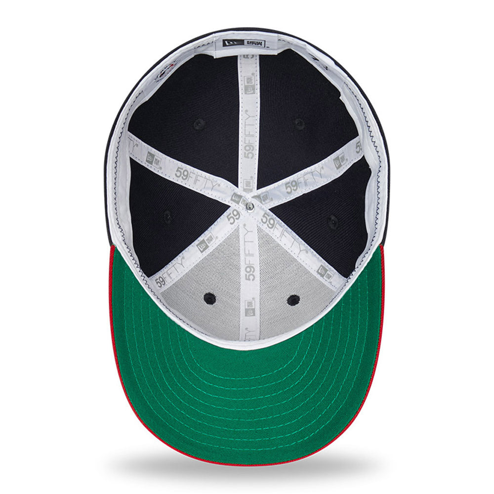 New Era 59FIFTY Chicago White Sox Low Profile Baseball Cap - MLB Cooperstown - Navy-Red