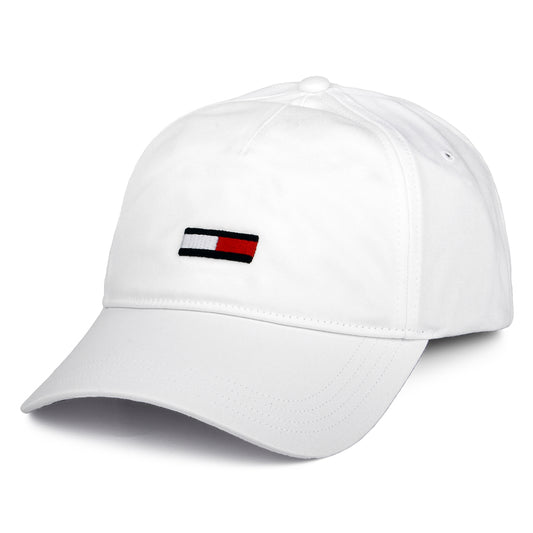 Tommy Hilfiger Hats TJM Flag Baseball Cap - White