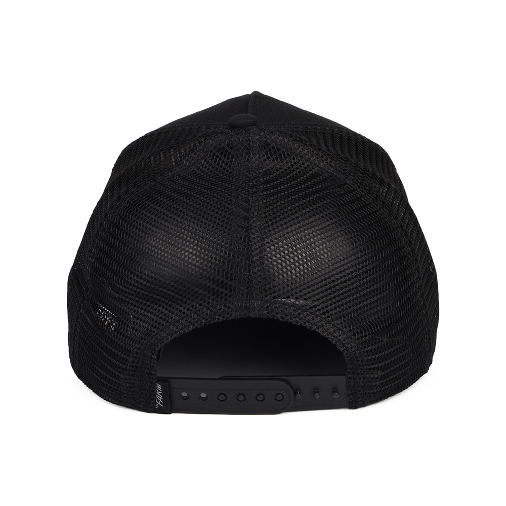 Goorin White Tiger Trucker Cap - Black