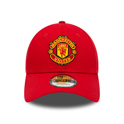 New Era 9FORTY Manchester United FC Baseball Cap - Scarlet