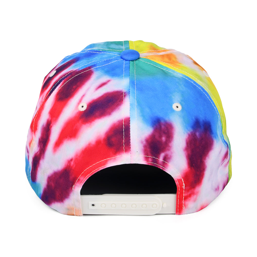 Brixton Hats Peace out MP Tie Dye Snapback Cap - Multi-Coloured