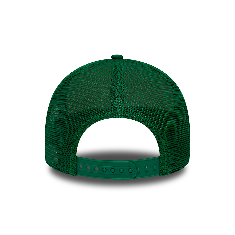 New Era Celtic FC A-Frame Trucker Cap - Core - Green-White