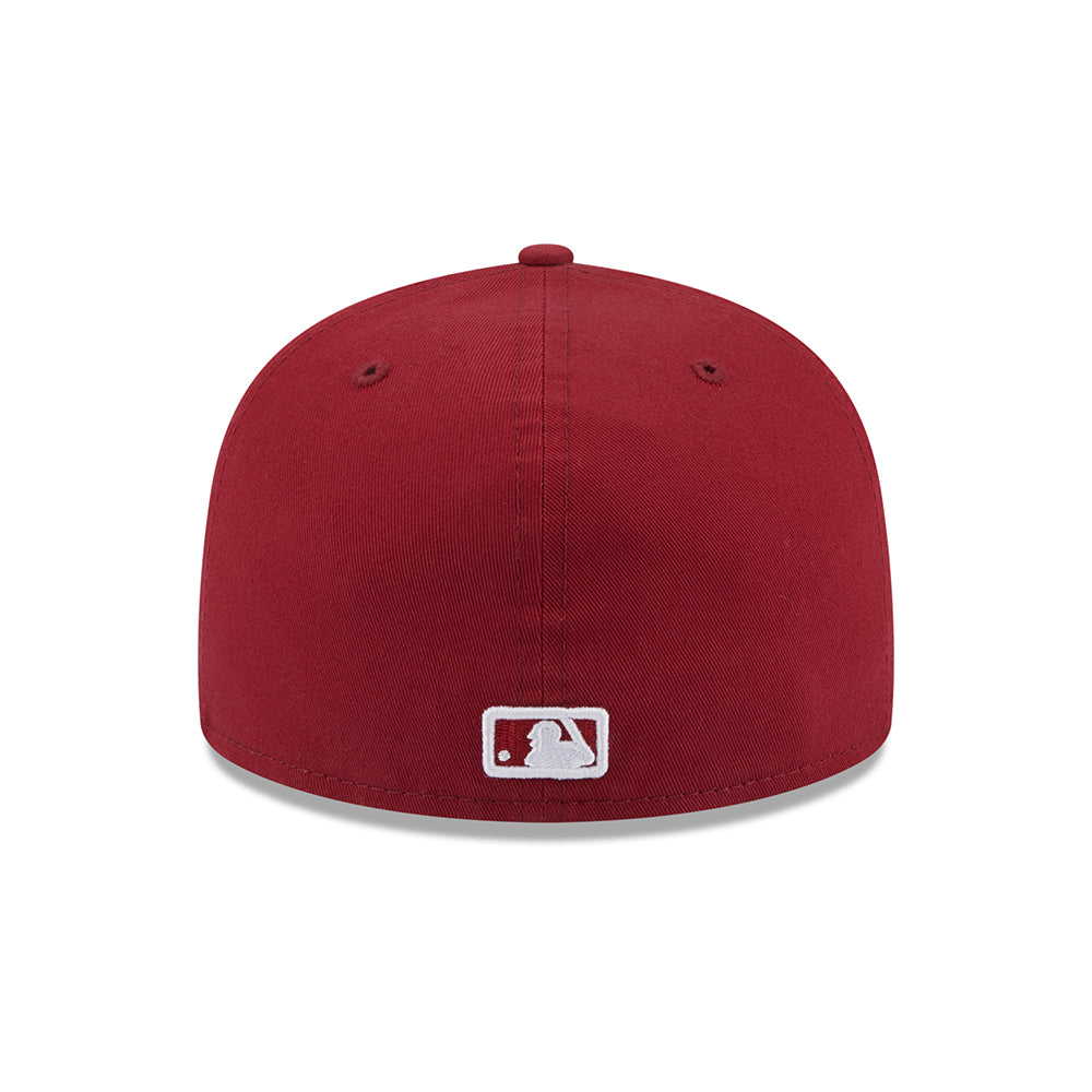 New Era 59FIFTY Chicago White Sox Baseball Cap - MLB League Essential - Cardinal-White