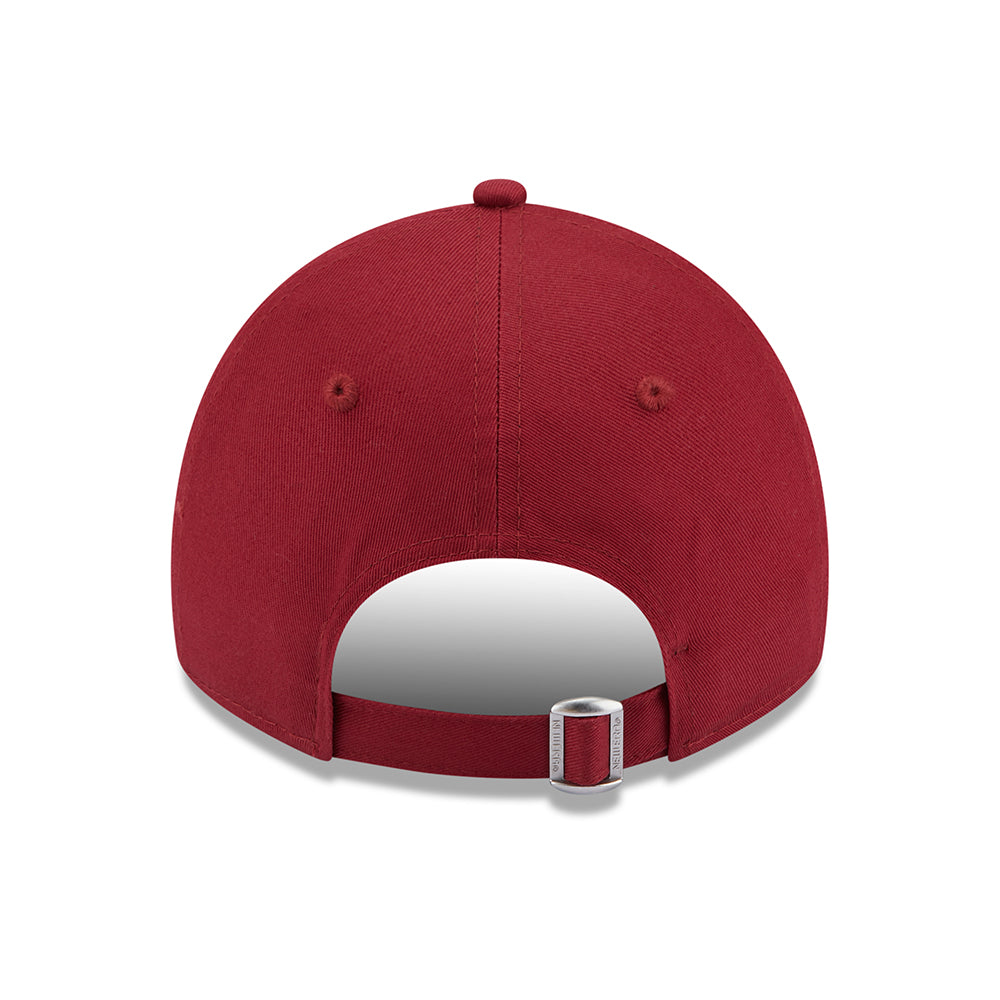 New Era 9TWENTY New York Yankees Baseball Cap - MLB League Essential - Cardinal-White