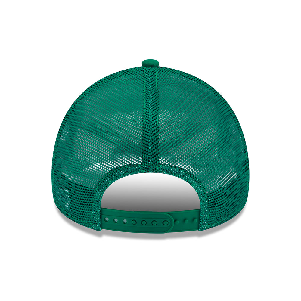 New Era L.A. Dodgers A-Frame Trucker Cap - MLB League Essential - Malachite-White