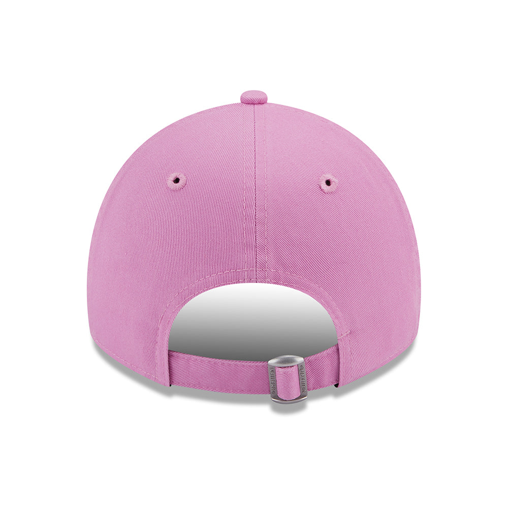 New Era Womens 9TWENTY Washed Cotton Baseball Cap - Rose-Scarlet