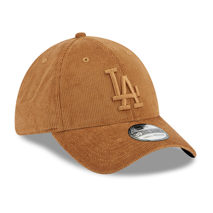 New Era 39THIRTY L.A. Dodgers Baseball Cap - MLB Cord - Toffee