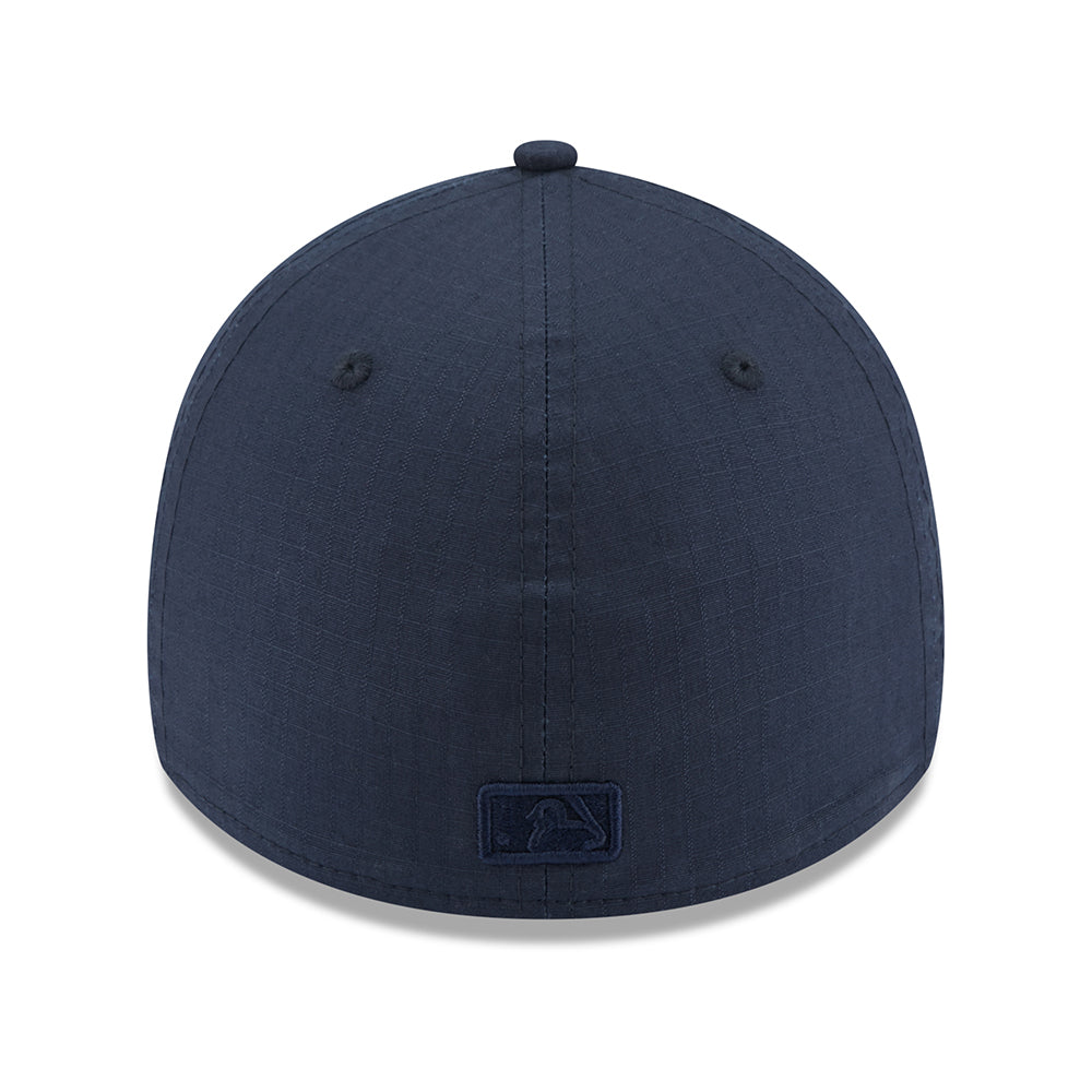 New Era 39THIRTY L.A. Dodgers Baseball Cap - MLB Ripstop - Navy On Navy
