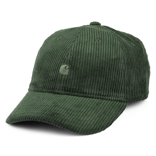 Carhartt WIP Hats Harlem Corduroy Baseball Cap - Olive