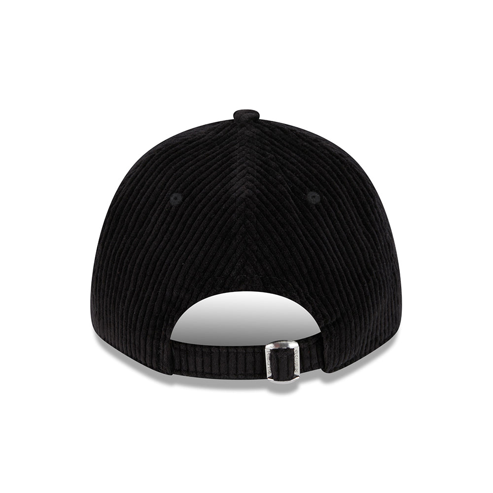 New Era 9FORTY New York Yankees Baseball Cap - MLB Wide Cord - Black-Grey