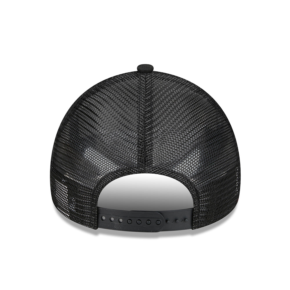 New Era 9FORTY NE A-Frame Trucker Cap - Black