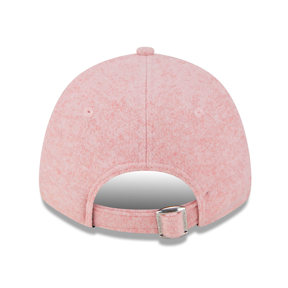 New Era Womens 9FORTY New York Yankees Baseball Cap - MLB Wool - Pink-White