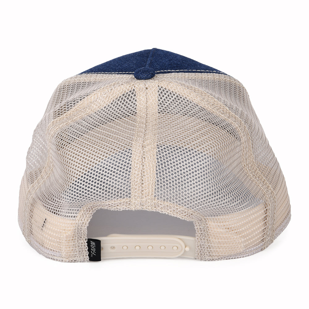 Goorin Nuts Squirrel Trucker Cap - Navy Blue