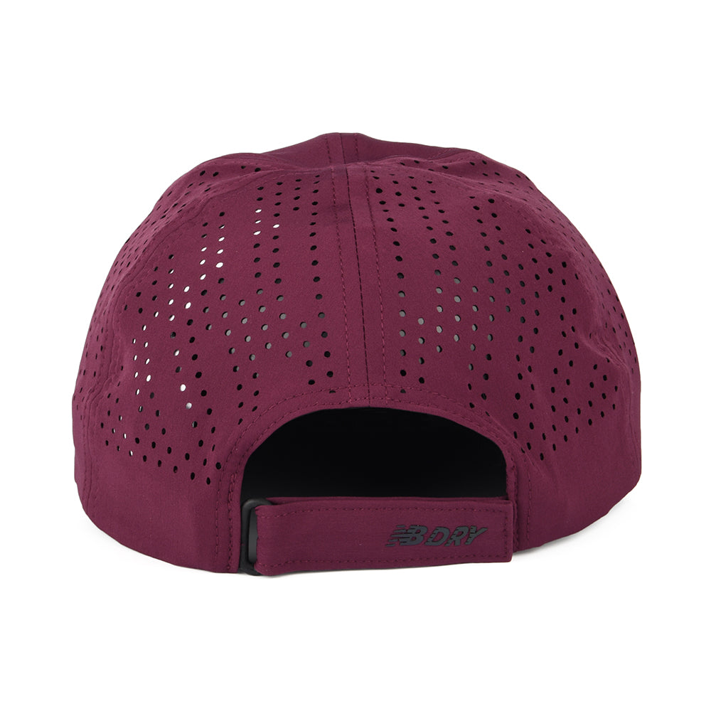 New Balance Hats Laser Performance Running Baseball Cap - Burgundy