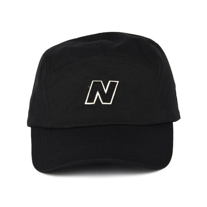 New Balance Hats Block N Cotton Twill 5 Panel Cap - Black
