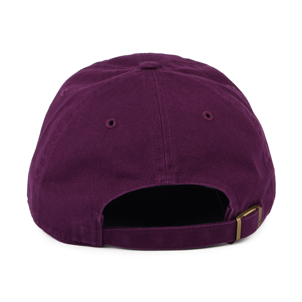 47 Brand Anaheim Ducks Baseball Cap - NHL Clean Up - Burgundy