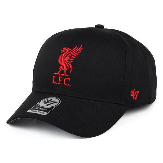 47 Brand Liverpool FC Snapback Cap - Raised Basic - Black-Red