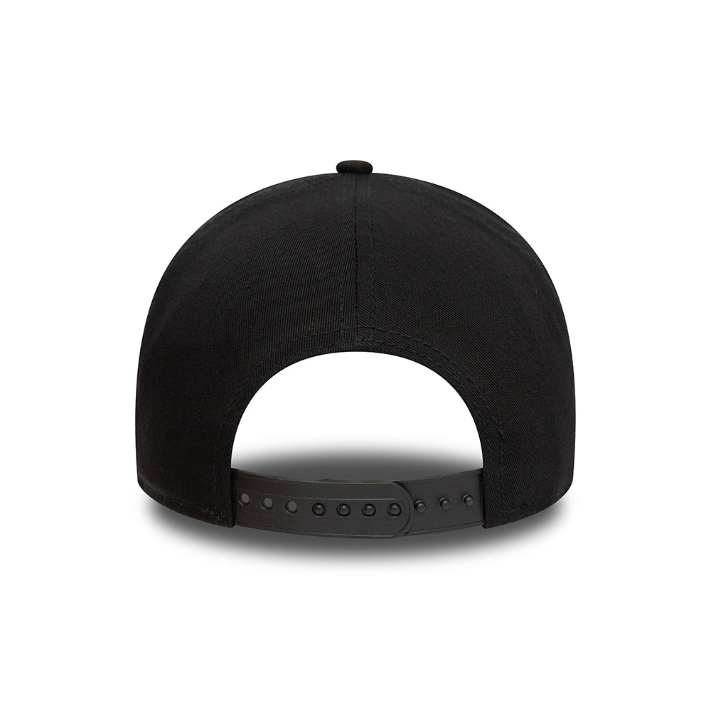 New Era 9FORTY Chicago Bulls A-Frame Snapback Cap - NBA Seasonal - Black