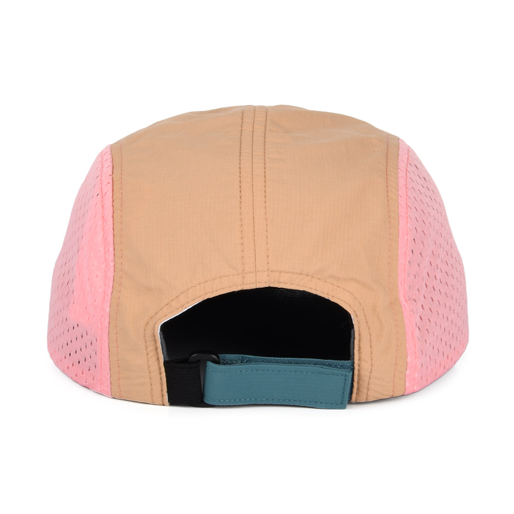 Columbia Hats Wingmark Lightweight 5 Panel Cap - Blue-Tan-Pink