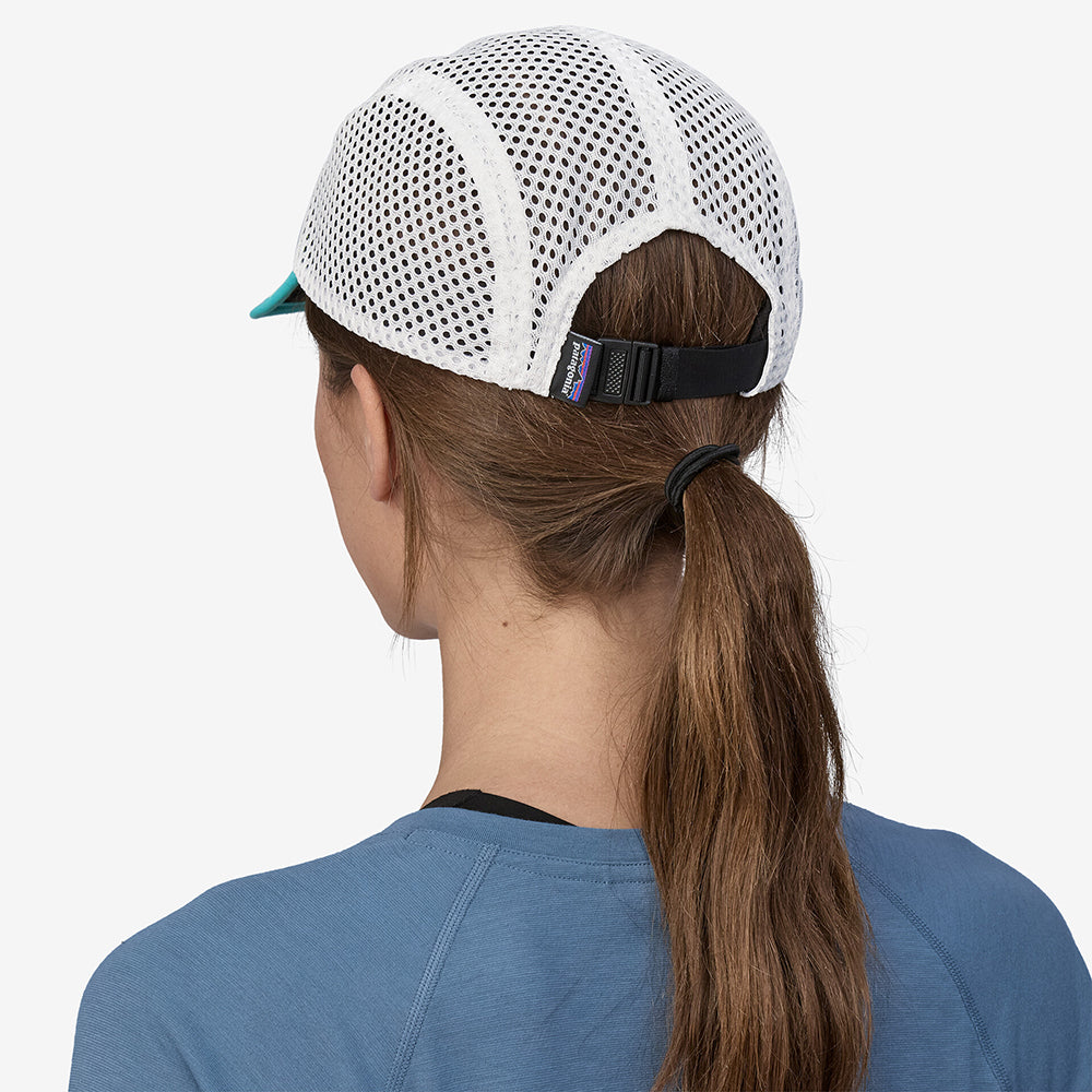 Patagonia Hats Duckbill Recycled 5 Panel Cap - Teal-White