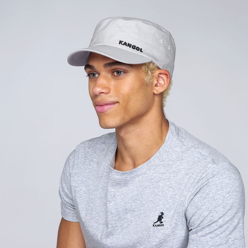 Kangol Ripstop Flexfit Army Cap - Grey