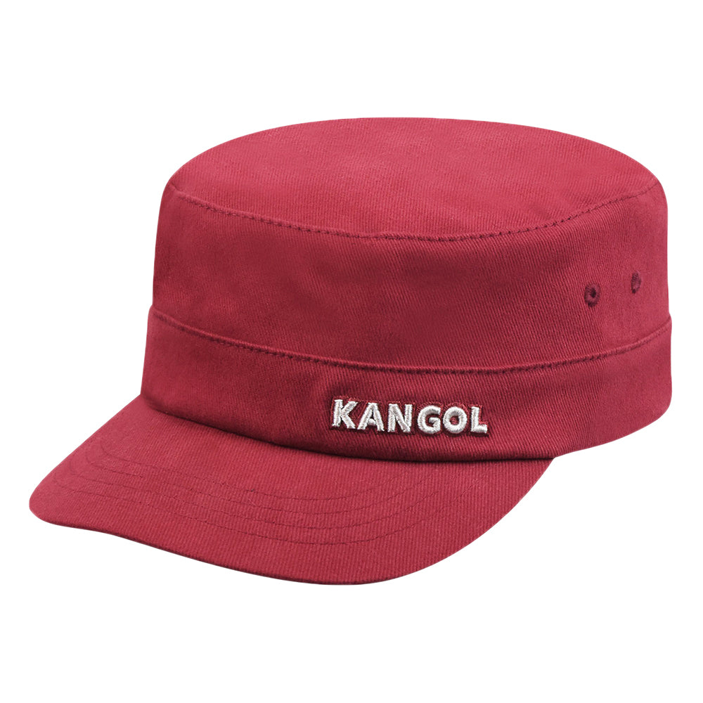 Kangol Cotton Twill Army Cap - Cardinal