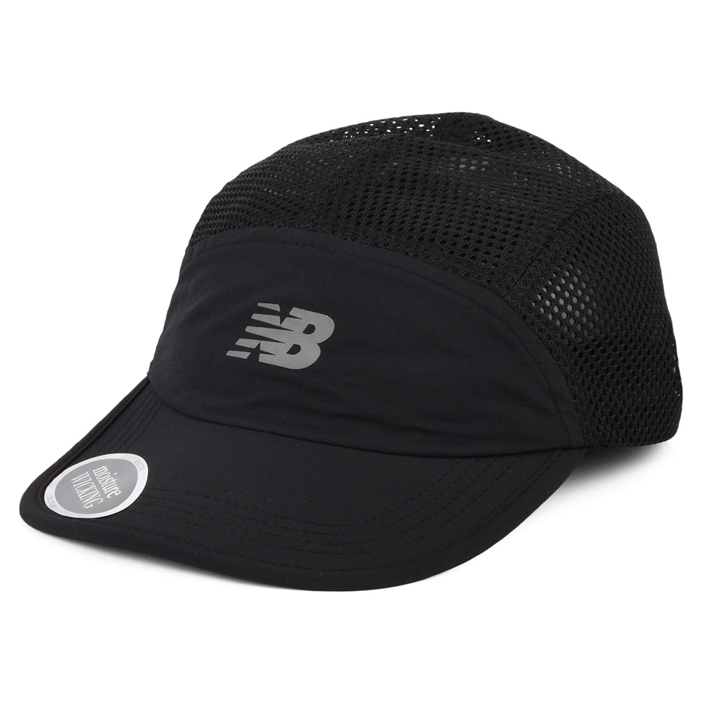 New Balance Hats Air Flow Recycled 5 Panel Cap Black Village Hats new-balance-hats-air-flow-recycled-5-panel-cap-black-village-hats