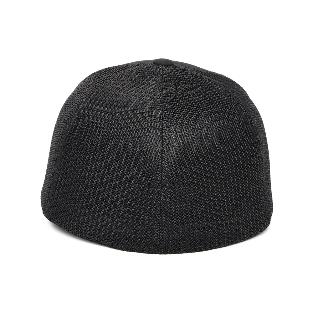 FlexFit Tonal Trucker Cap - Black