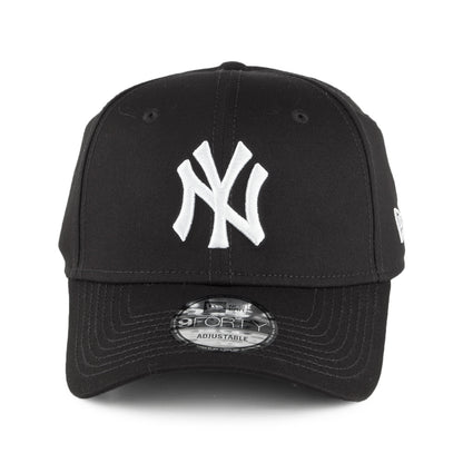 New Era 9FORTY New York Yankees Baseball Cap - MLB League Basic - Black