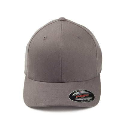 FlexFit Mid-Pro Brushed Twill Baseball Cap - Cool Grey