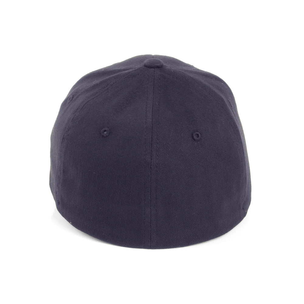 FlexFit Mid-Pro Brushed Twill Baseball Cap - Navy