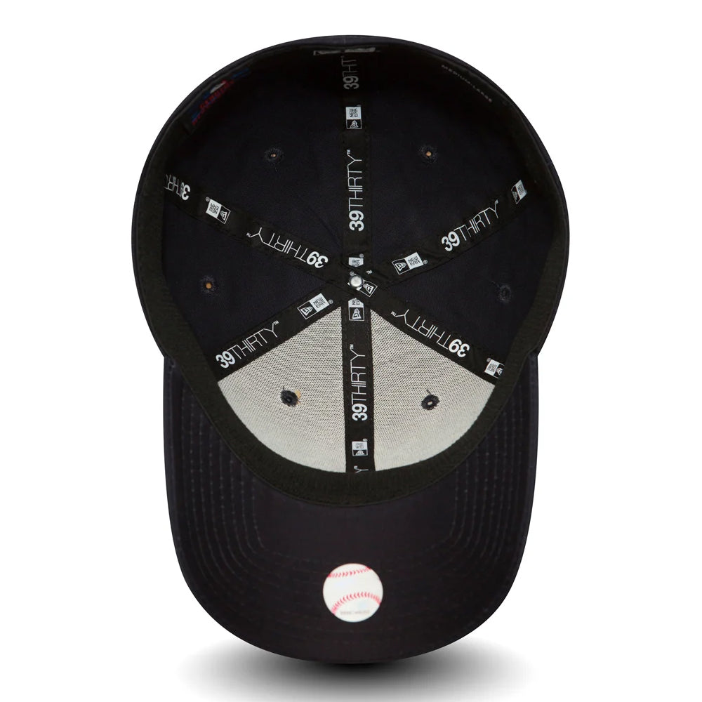 New Era 39THIRTY New York Yankees Baseball Cap - MLB League Essential - Navy Blue