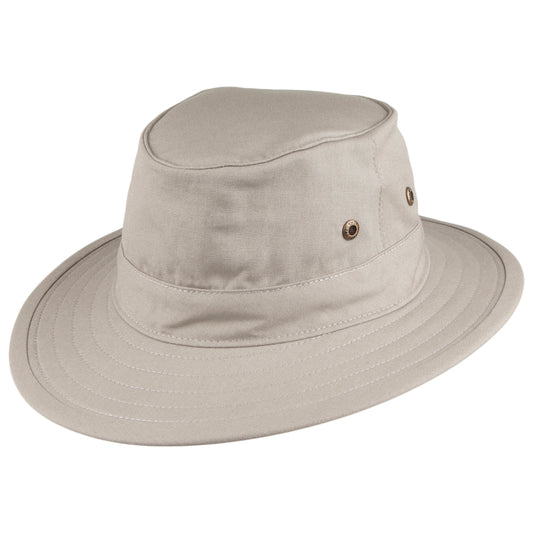 Failsworth Hats Traveller Crushable Sun Hat - Stone