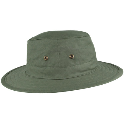 Failsworth Hats Traveller Crushable Sun Hat - Olive
