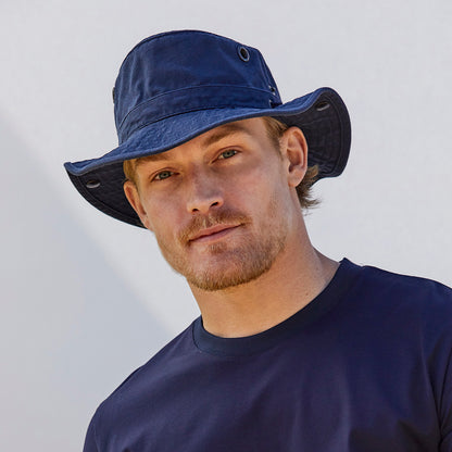 Tilley Hats T3 Wanderer Packable Sun Hat - Navy Blue