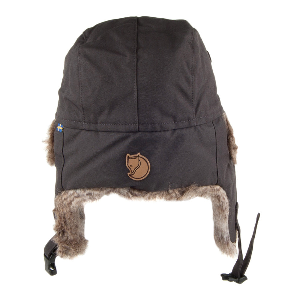 Fjallraven Hats Singi Heater Trapper Hat - Dark Grey