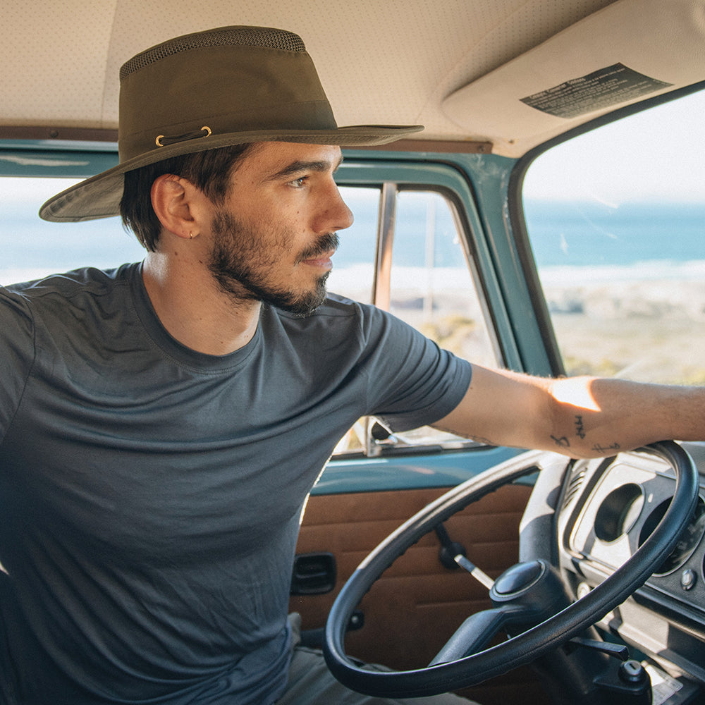 Tilley Hats LTM6 Airflo Packable Sun Hat - Olive