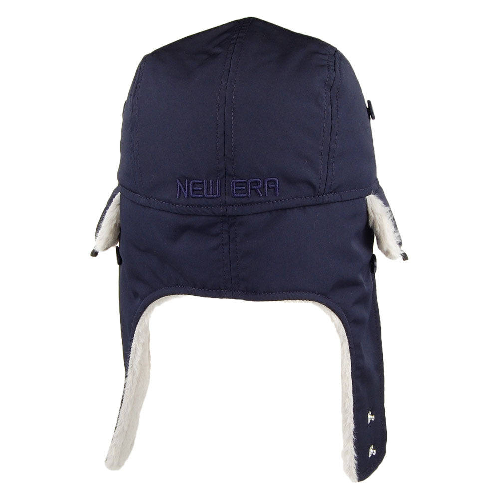 New Era Tech Fabric Trapper Hat - Navy-Grey