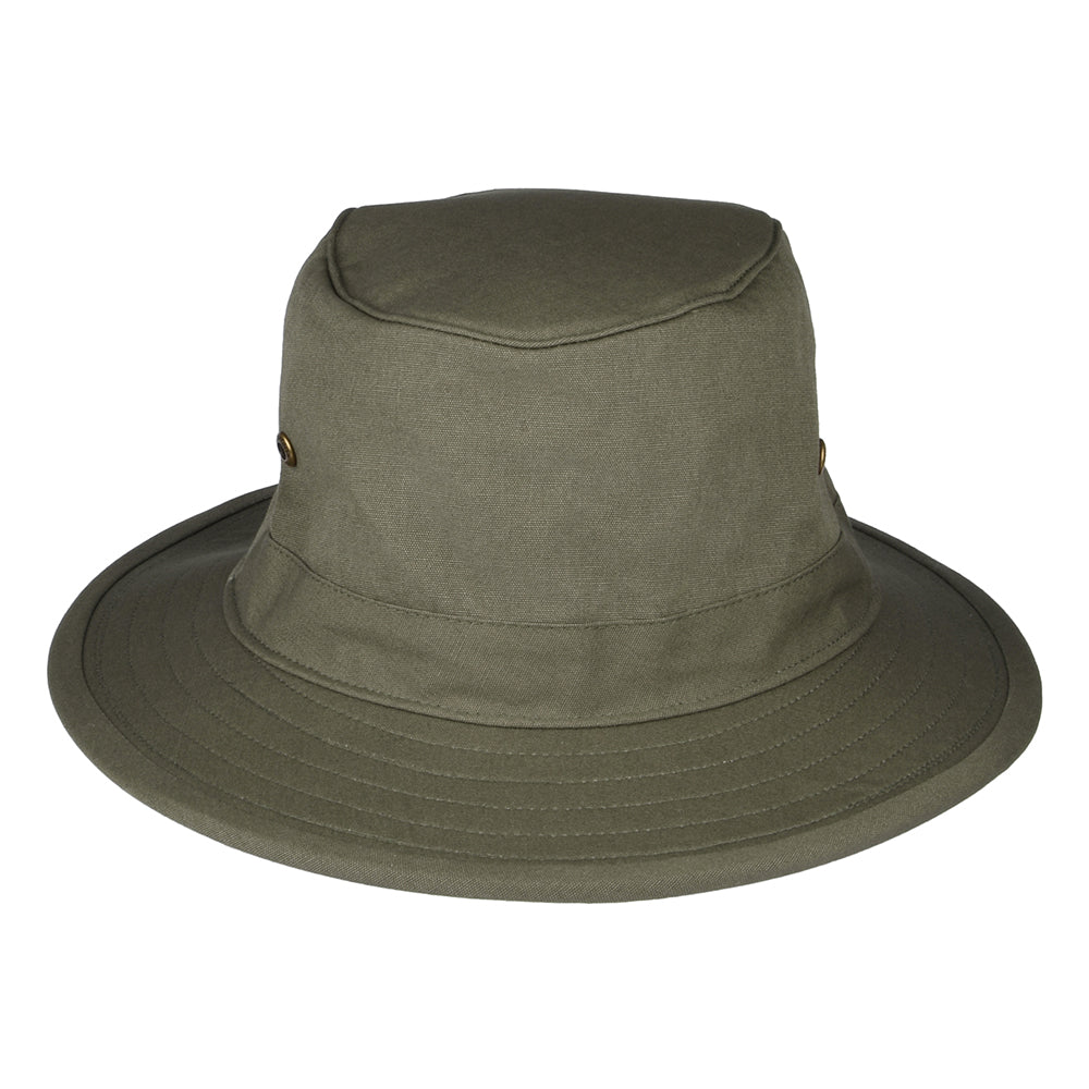 Failsworth Hats Traveller Crushable Sun Hat - Khaki