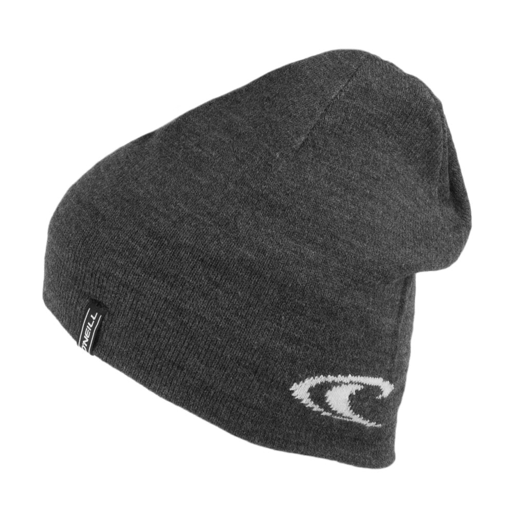 O'Neill Hats Reversible Beanie Hat - Black-Grey
