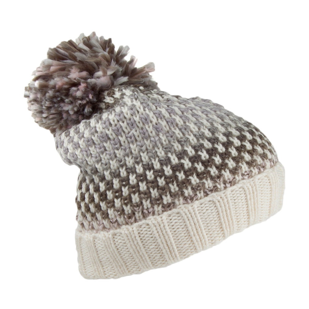 O'Neill Hats Crescent Bobble Hat - Grey-White