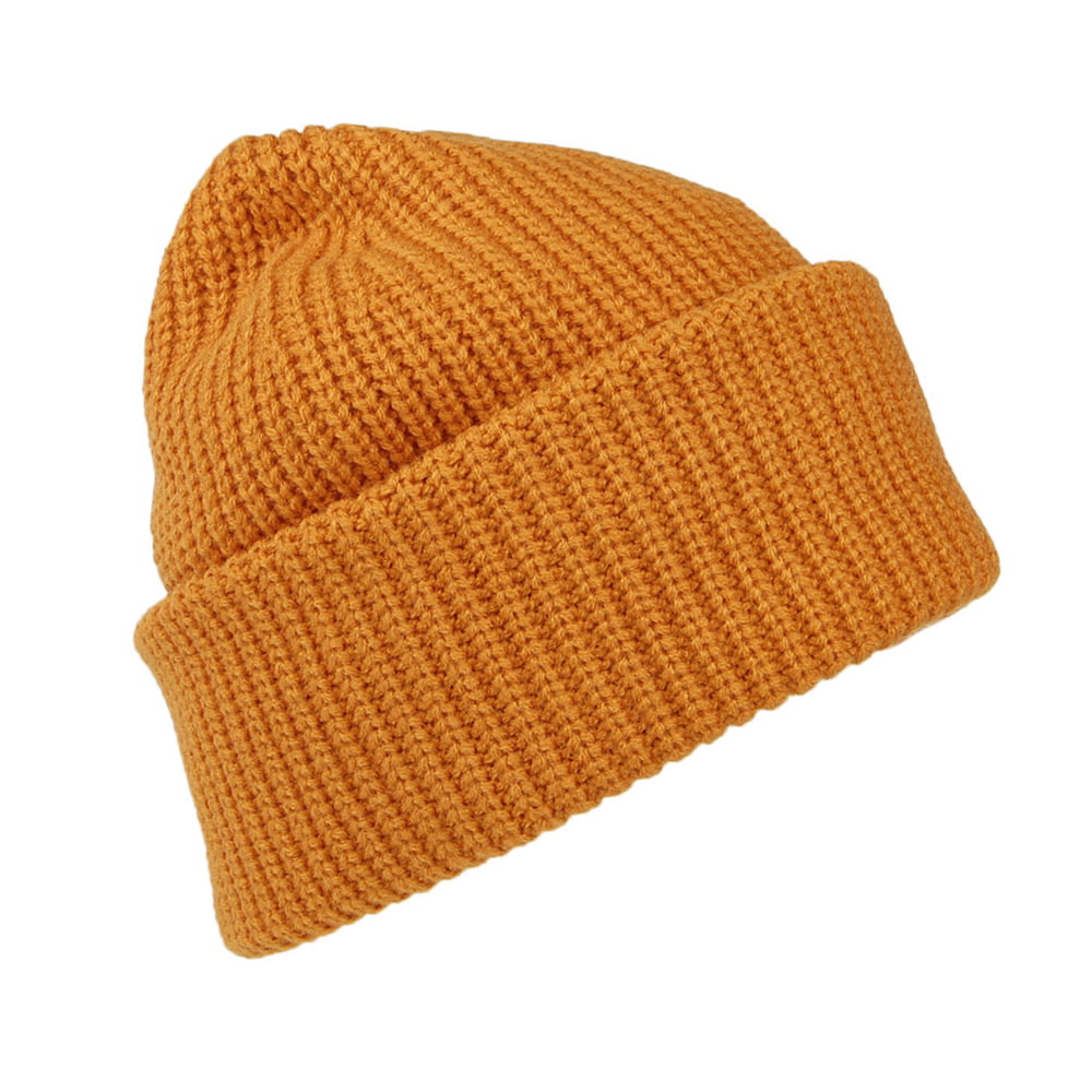 Barts Hats Derval Cuffed Beanie Hat - Ochre