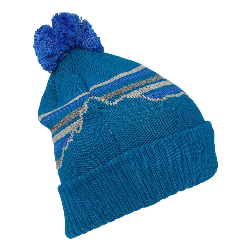 Patagonia Hats Fitz Roy Retro Powder Town Bobble Hat - Blue