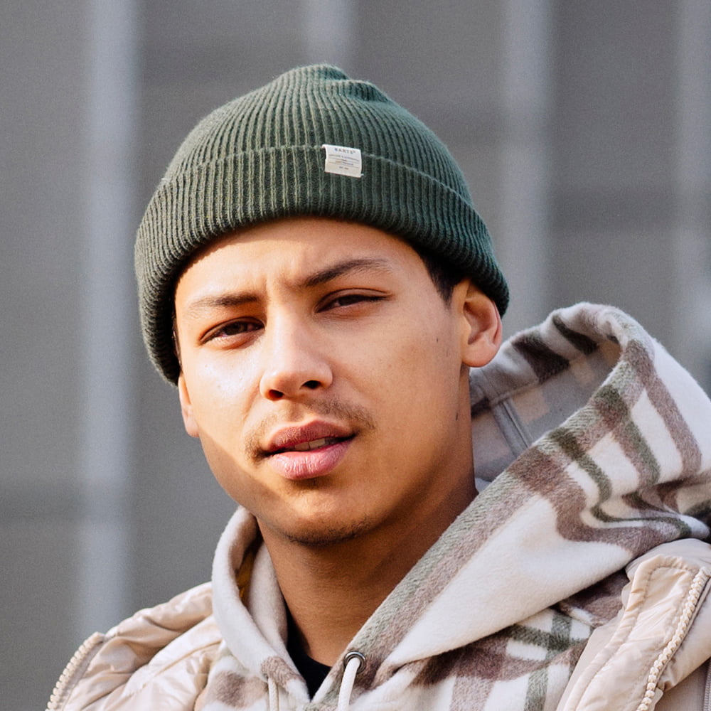 Barts Hats Kinyeti Fisherman Beanie Hat - Army Green