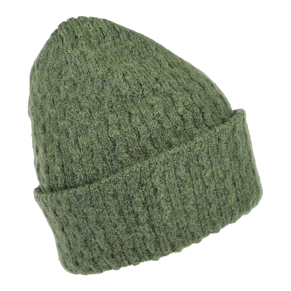 Barts Hats Anye Recycled Beanie Hat - Olive