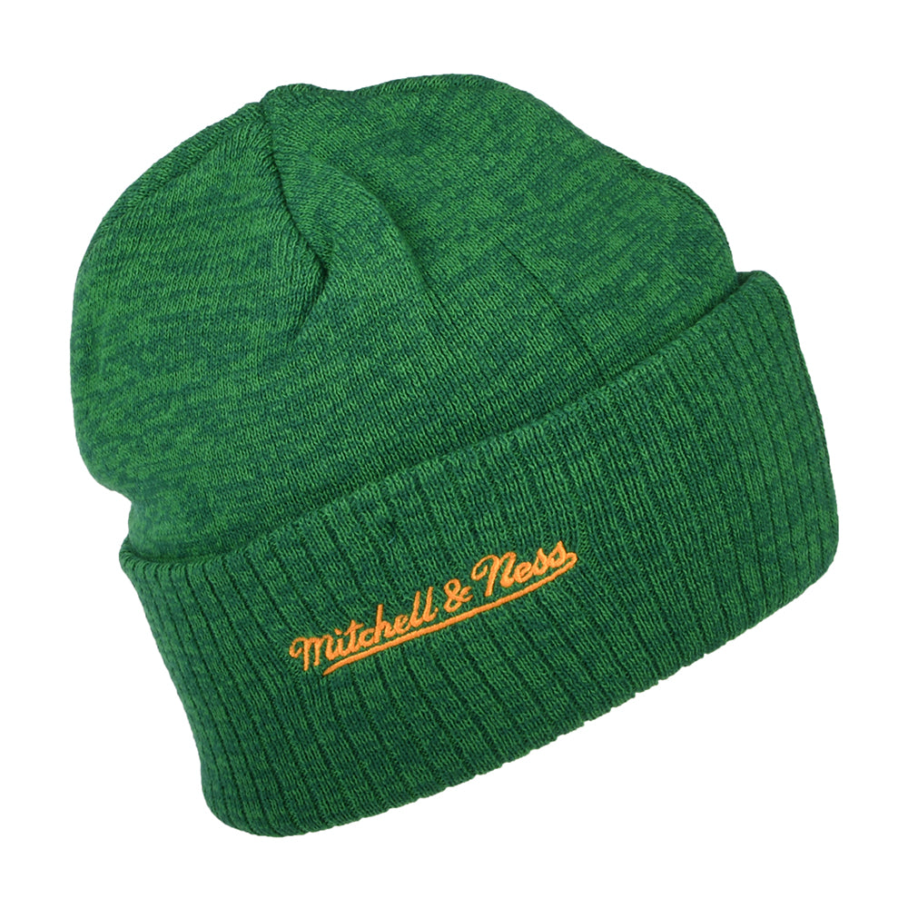 Mitchell & Ness Milwaukee Bucks Beanie Hat - NBA Fandom Knit HWC - Green