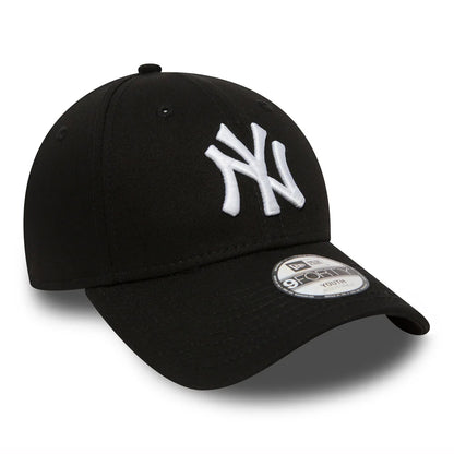 New Era Kids 9FORTY New York Yankees Baseball Cap - MLB League Essential - Black