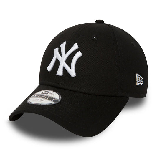 New Era Kids 9FORTY New York Yankees Baseball Cap - MLB League Essential - Black
